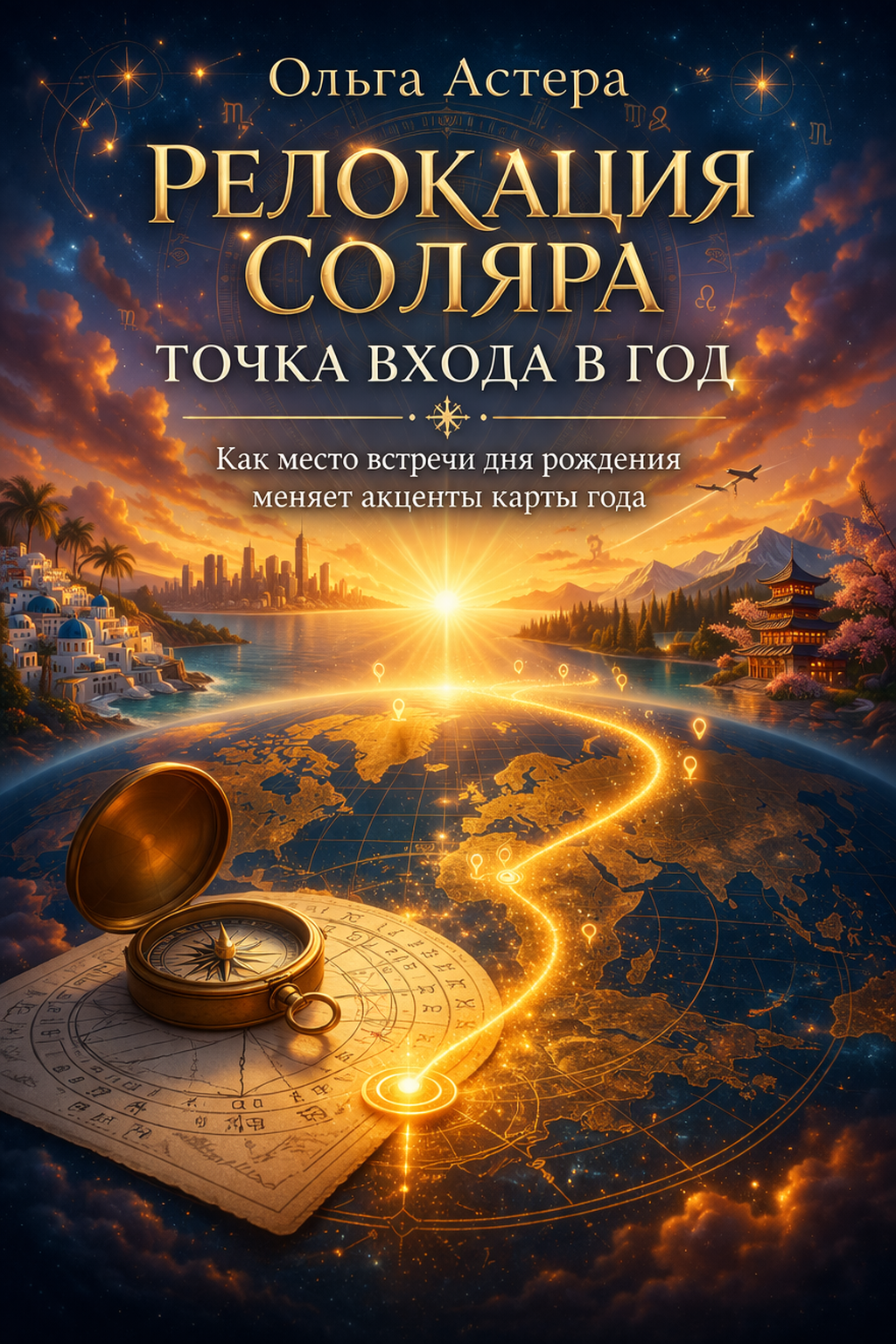 Обложка книги Релокация соляра: точка входа в год — OLGA ASTERA