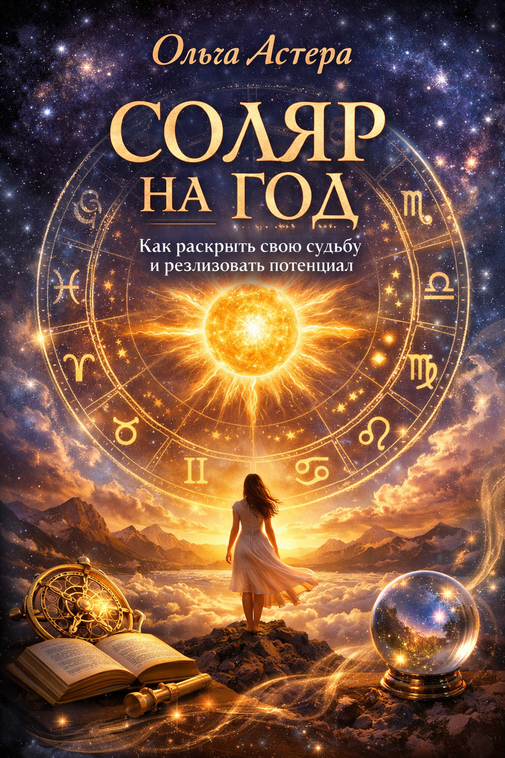 Обложка книги Соляр на год — OLGA ASTERA