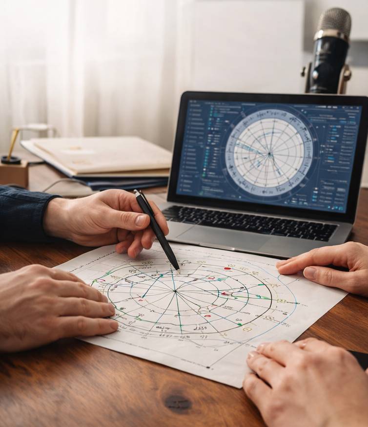Когда лучше работает хорарный вопрос, а когда натальная карта